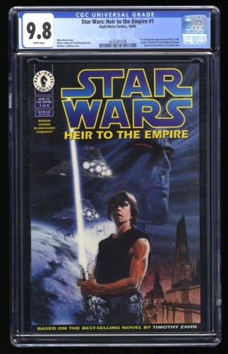 Star Wars: Heir to the Empire #1 CGC NM/M 9.8 1st Mara Jade! 1st Thrawn!