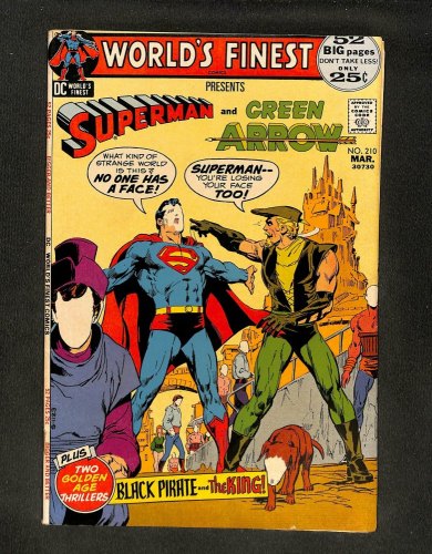 World's Finest Comics #210 Superman Green Arrow! Neal Adams Cover!