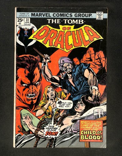 Tomb Of Dracula #31 Marvel Comics