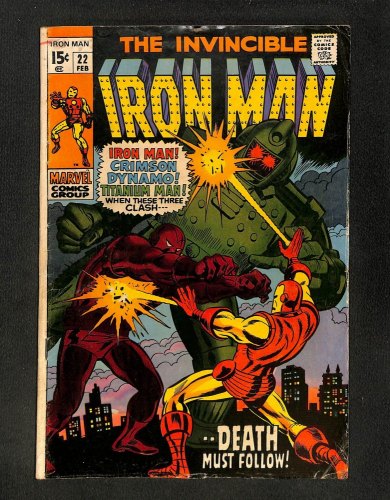 Iron Man #22 Crimson Dynamo Appearance!