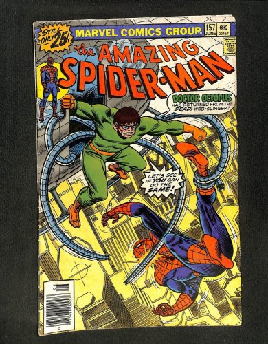 Amazing Spider-Man #157 Doctor Octopus! Hammerhead! John Romita!