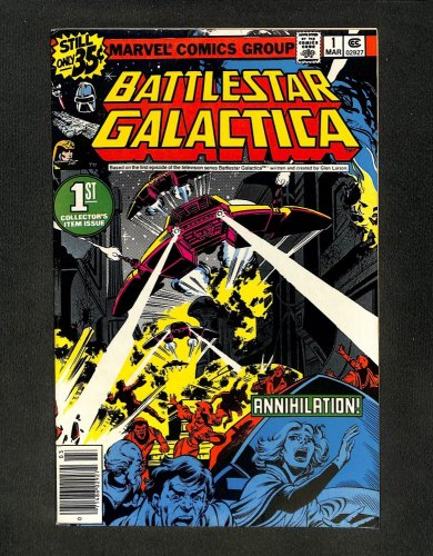 Battlestar Galactica #1 Adaptation of TV Series! Annihilation!
