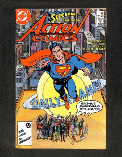 Action Comics #583 Alan Moore story!