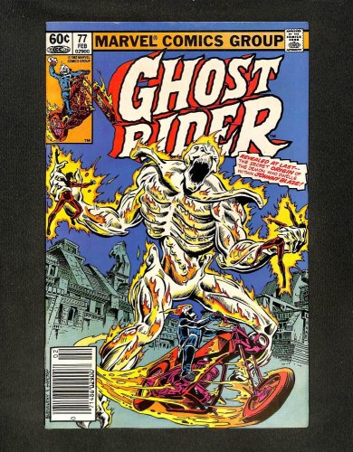 Ghost Rider #77 Newsstand Variant Unleashed!!!