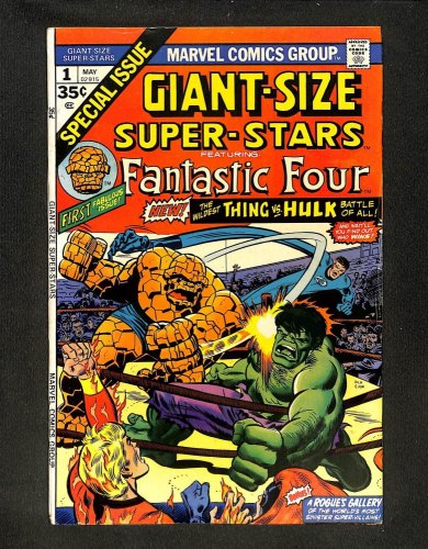 Giant-Size Super-Stars #1 Hulk Vs. Thing Battle!