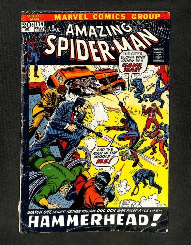 Amazing Spider-Man #114 Hammerhead Appearance!