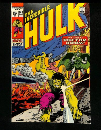 Incredible Hulk (1962) #143 Doctor Doom!