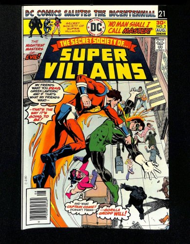 Secret Society of Super-Villains #2 Green Lantern Star Sapphire!