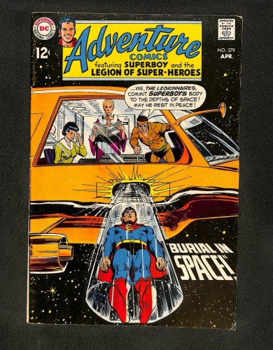 Adventure Comics #379 Superboy, Legion of Super-Heroes!!!