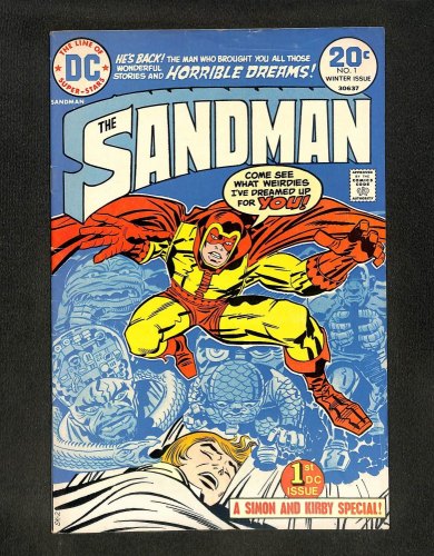 Sandman #1 1st Bronze Age Sandman! Jack Kirby Cover Art!