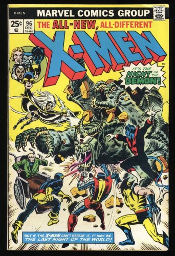 X-Men #96 FN 6.0 1st Appearance Moira McTaggert! Stephen Lang!