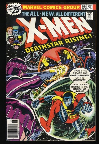 X-Men #99 FN/VF 7.0 1st Tom Cassidy Sentinels Appearance! Dave Cockrum Art!