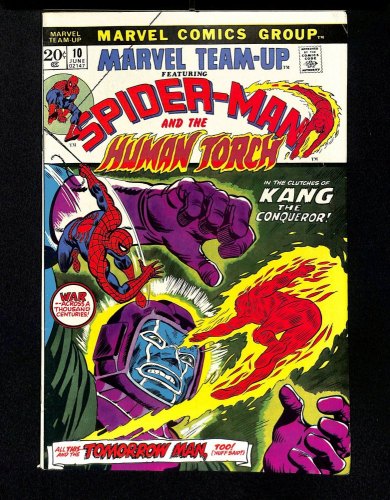 Marvel Team-up #10 Kang Spider-Man Human Torch!
