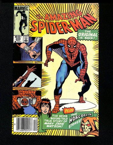 Amazing Spider-Man #259 Newsstand Variant Hobgoblin!