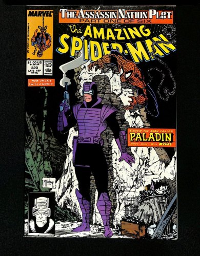 Amazing Spider-Man #320 McFarlane Art and Cover! Paladin! 