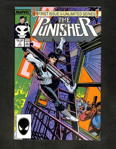 Punisher #1 1st Solo Unlimited Series! Klaus Janson Cover!