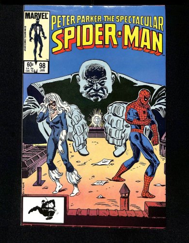 Spectacular Spider-Man #98 Black Cat Kingpin 1st Spot!