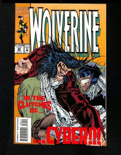 Wolverine (1988) #80 Newsstand Variant 1st X-23 in a test tube!