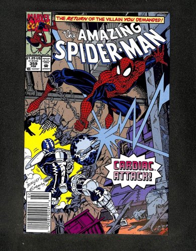 Amazing Spider-Man #359 Newsstand Variant 1st Cameo Carnage!