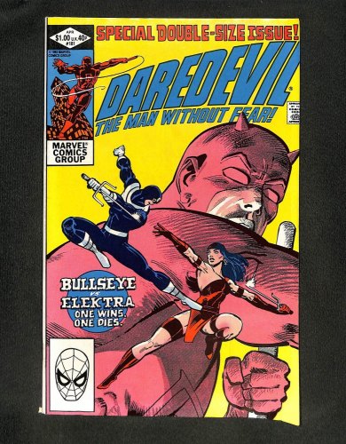Daredevil #181 Death of Elektra Frank Miller! Kingpin Appearance!