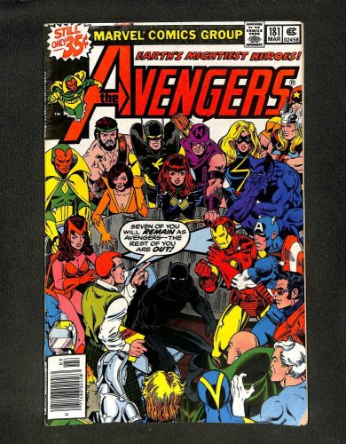 Avengers #181 1st Appearance of Scott Lang! Ant Man!