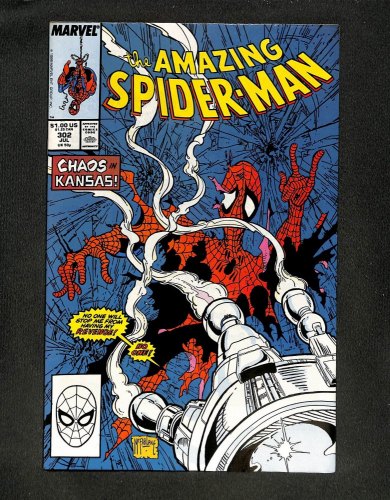 Amazing Spider-Man #302 McFarlane! Silver Sable! Sandman!