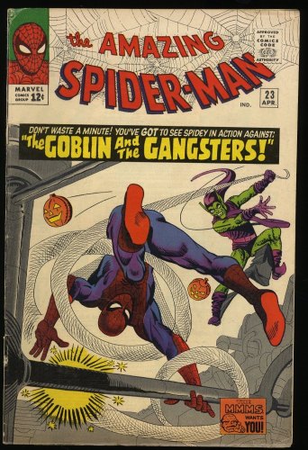 Amazing Spider-Man #23 FN- 5.5 3rd Appearance Green Goblin!