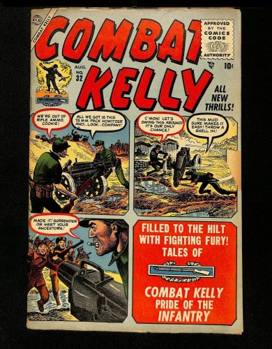 Combat Kelly #32 Art by Dave Berg!
