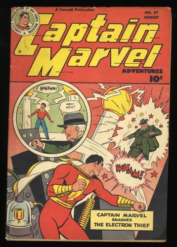 Captain Marvel Adventures #87 FN- 5.5