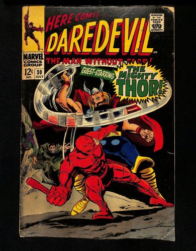 Daredevil #30 vs. Thor If There Should Be a Thunder God!
