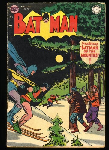 Batman #78 VG+ 4.5 1st Man Hunter from Mars! Win Mortimer Cover!