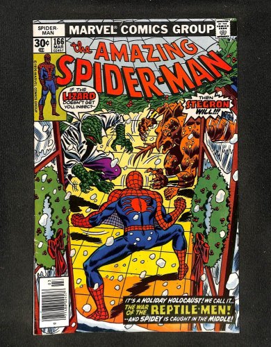 Amazing Spider-Man #166 Lizard Appearance!