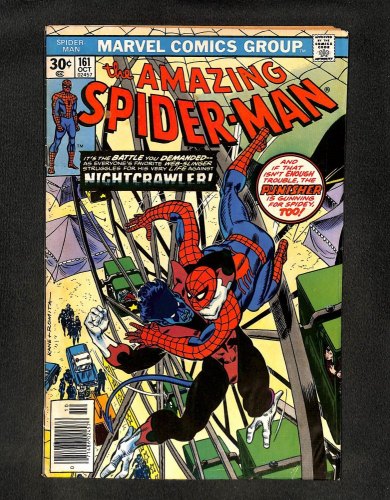 Amazing Spider-Man #161 Nightcrawler! Punisher!
