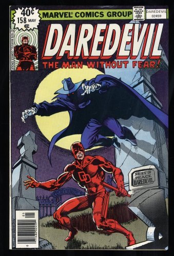 Daredevil #158 VF+ 8.5 1st Frank Miller in Series!