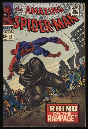 Amazing Spider-Man #43 VG/FN 5.0 1st Full App. Mary Jane! John Romita Sr Cover!