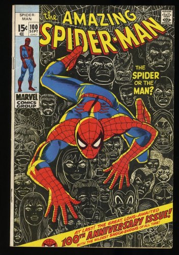 Amazing Spider-Man #100 VG- 3.5 Anniversary Issue Romita Jr
