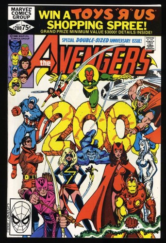 Avengers #200 VF 8.0 Ms. Marvel leaves the Avengers!