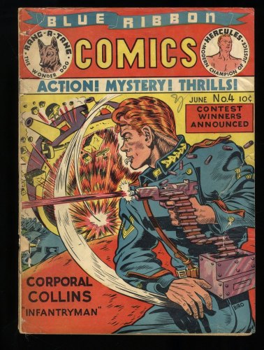 Blue Ribbon Comics #4 FA/GD 1.5 Golden Age MLJ! Scarce!