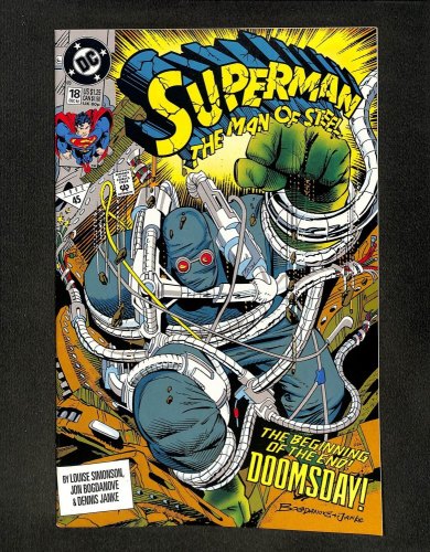 Superman: The Man of Steel #18 DC Universe Variant 1st Doomsday!