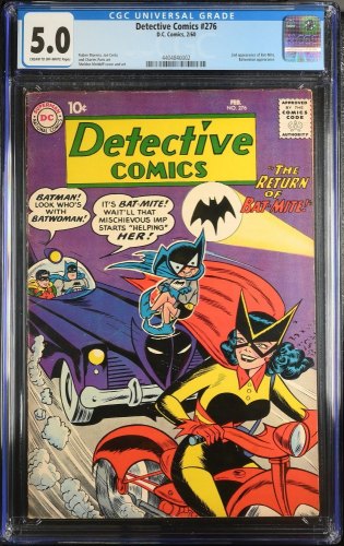 Detective Comics #276 CGC VG/FN 5.0 2nd Bat-Mite!