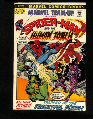 Marvel Team-up #2 Spider-Man Human Torch!