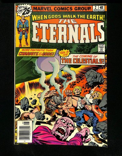 Eternals #2 1st Ajak Arishem and the Celestials! Jack Kirby!