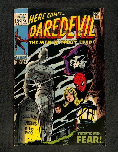 Daredevil #54 1st Appearance Second Mister Fear!