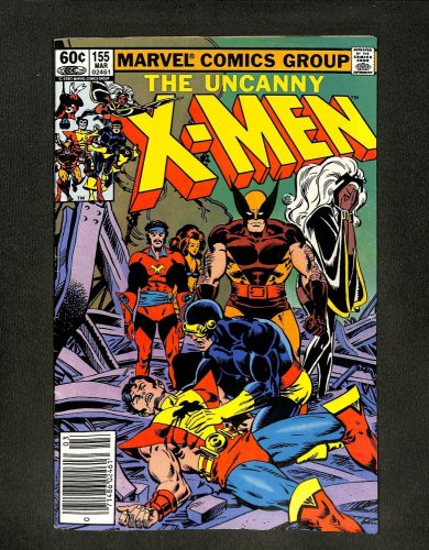 Uncanny X-Men #155 Newsstand Variant 1st Brood!