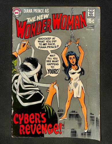 Wonder Woman #188 Bondage Cover!