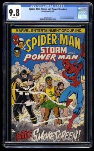 Cover Scan: Spider-Man, Storm and Power Man #0 CGC NM/M 9.8 White Pages Promotional! - Item ID #214429