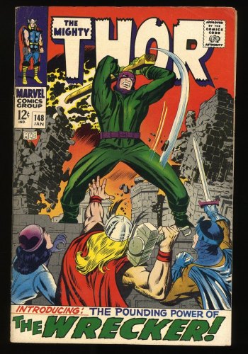 Thor #148 6.5 1st Appearance The Wrecker! Jack Kirby Art! Buy Comics | Quality Comix