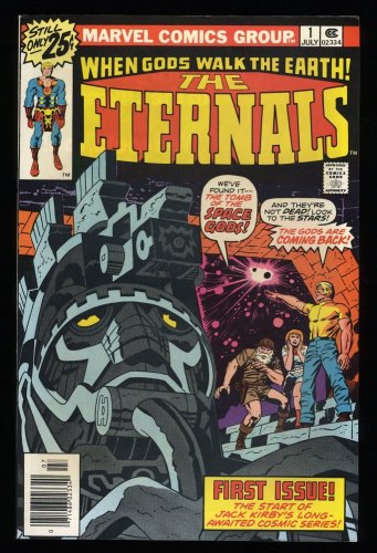 Cover Scan: Eternals (1976) #1 NM- 9.2 Origin and 1st Appearance! Jack Kirby Art! - Item ID #300667