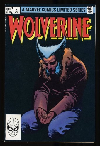 Cover Scan: Wolverine #3 VF+ 8.5 Limited Series Frank Miller! John Buscema Art! - Item ID #318703