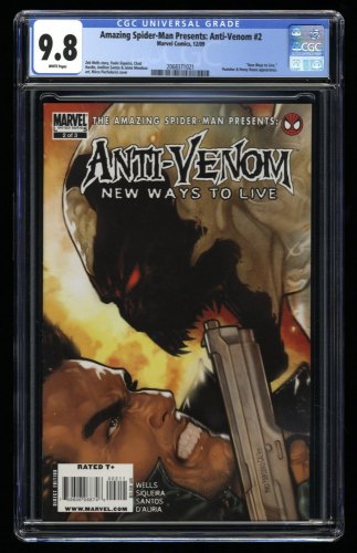 Cover Scan: Amazing Spider-Man Presents: Anti-Venom (2009) #2 CGC NM/M 9.8 White Pages - Item ID #320645